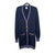 Chanel Navy Blue Cashmere Sweater Vintage 2008