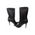 Stella Mccartney Good Toe Black Leather Ankle Boot