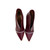 Malone Souliers Maroon Pointer Toe Ankle Boots