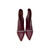 Malone Souliers Maroon Pointer Toe Ankle Boots