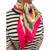 Hermes "Princes Du Soleil Levant" Hot Pink Scarf