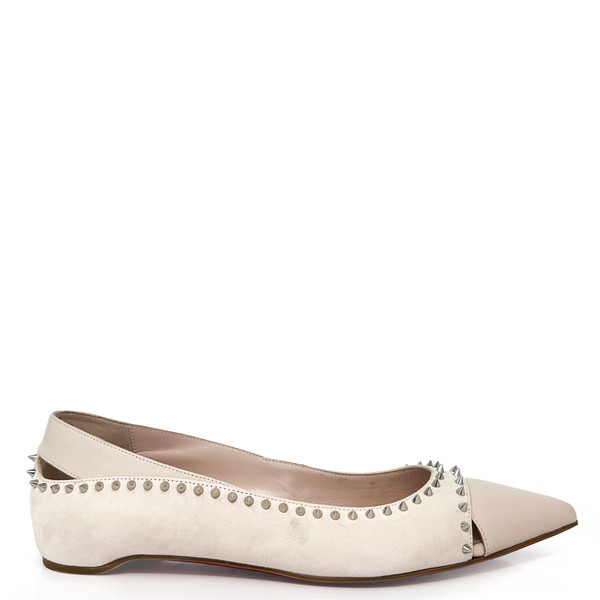 Louboutin Duvettina Flats