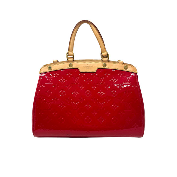 Louis Vuitton Vernis Red Blair Shoulder Bag
