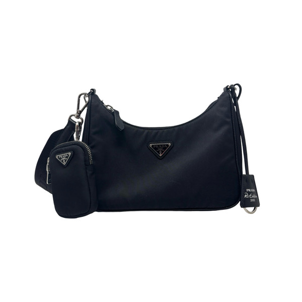 Prada Re-Edition 2005 Black Nylon Purse