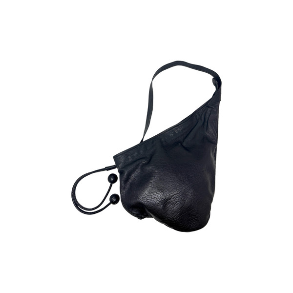 Marni Black Nappa Hobo Bag