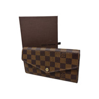 Louis Vuitton Brown Damier Ebene Wallet