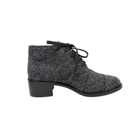 Chanel Grey  Wool Booties