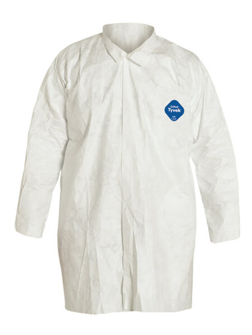TY212SWH4X003000 Dupont Tyvek Lab Coats. TY212SWH4X003000 Dupont Tyvek Lab Coats.
