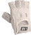 Leather Lifting Gloves w/Mesh Back - White Leather Lifting Gloves w/Mesh Back - White