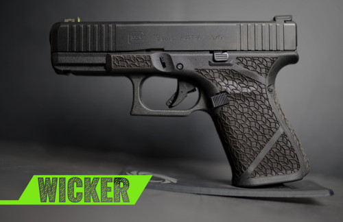 Glock Frame Laser Stippling Full Wrap Glock Frame Laser Stippling Full Wrap