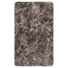 24" x 42" Rectangular Gray Marble Laminate Table Top