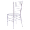 Flash Elegance Crystal Ice Stacking Chiavari Chair