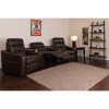 Theatre Seats | Leather Reclining Home Theatre Sectional Sofa
