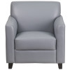 TYCOON Diplomat Series Gray Leather Chair