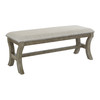 Monaco 48" Bench BP-MN1379AG-GRY