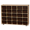 Contender Mobile 25 Tray Storage - Assembled with Casters