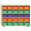 Contender Mobile 25 Tray Storage - Assembled with Casters