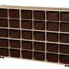 Contender Mobile 30 Tray Storage Assembled with Casters