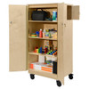 Contender Teacher's Four Cubby Locking Cabinet Contender Teacher's Four Cubby Locking Cabinet