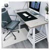 Ecotex® Polypropylene Rectangular Anti Slip Chair Mat for Hard Floors - 29" x 46"