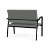 Newport Waiting Reception 2 Seat Tandem Seating Metal Frame No Center Arms