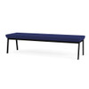 Newport Waiting Reception 3 Seat Bench Metal Frame