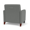 Siena Lounge Reception Wide Guest Chair with Casters