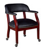 Ivy League Captain Chair with Casters