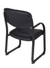 Crusoe Side Chair with Arms- Black
