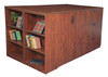 Legacy Stand Up 2 Storage Cabinet/ 2 Lateral File Quad with Bookcase End