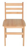 18" Atlas Classroom Chair- Natural