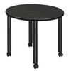 Kee Round Mobile Breakroom Table