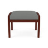 Lenox Wood Waiting Reception 1 Seat Bench Wood Frame