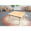 Nature View Live Edge Square Table