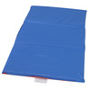 1" Infection Control® Folding Rest Mat - Red/Blue 10 Pack