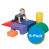 Climb & Play 6-Piece Set – Soft Foam Play Shapes for Active Learning