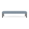 Waterfall Waiting Reception 3 Seat Bench Metal Frame