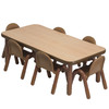 Preschool table and chair set