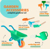 Garden Set With Wheelbarrow (No Apron & Hat)