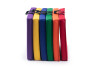Square Shaped Vinyl Covered Floor Cushions - 6 Set