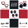 Six-in-One Dumbbell Set