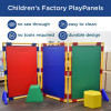 Close-up of surface texture on Children’s Factory PlayPanel for easy cleaning and durability