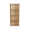 Wood Designs 4-section organizer in Birch – compact storage for home and classroom use