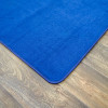Children’s Factory classroom rug in Solid Blue – easy to clean and certified safe