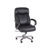 Safco Lineage Big & Tall High-Back Task Chair in Black bonded leather for school offices and therapy rooms Safco Lineage Big & Tall High-Back Task Chair in Black bonded leather for school offices and therapy rooms