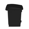 Safco 8-gallon modular bin in black for playroom organization