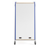 Whiffle mobile cabinet by Safco Products for classroom storage