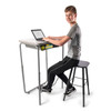 Safco AlphaBetter desk in Dry Erase for collaborative workspaces