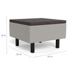 Movvi table with felt accents for sensory-friendly environments Movvi table with felt accents for sensory-friendly environments