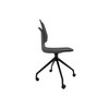 Safco Commute guest chair in Gray with Black handle for collaborative spaces, classroom furniture, sensory-friendly seating, ergonomic chair Safco Commute guest chair in Gray with Black handle for collaborative spaces, classroom furniture, sensory-friendly seating, ergonomic chair